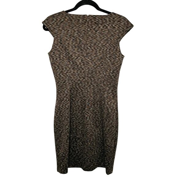 Calvin Klein Brown Spacedye Dress - Size 4 - EUC - Picture 3 of 6